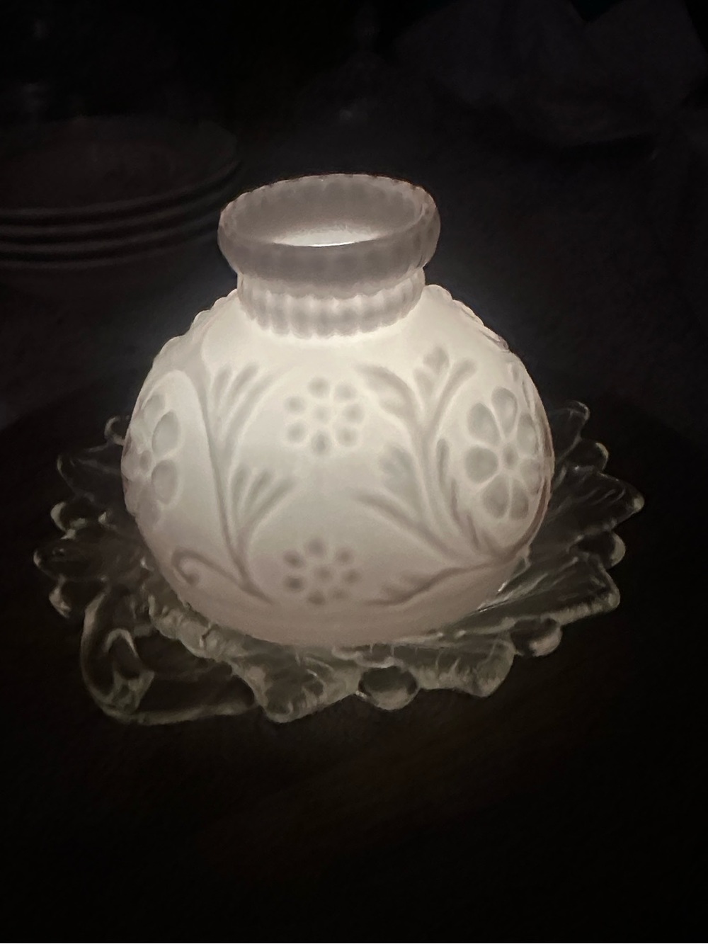 Pink Vintage fairy lamp